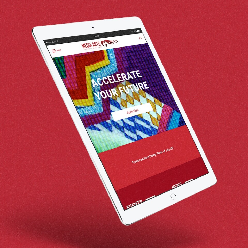 Media Arts School Website