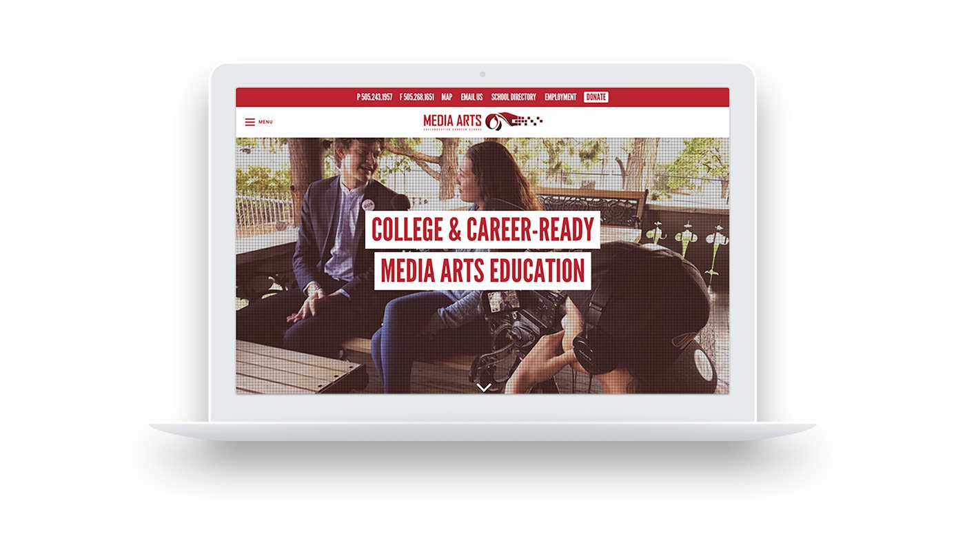 Media Arts School Website